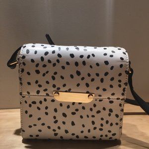 & Other Stories Spotted Leather Box Purse